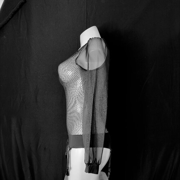 MASION CLOSE BODYSUIT W/PANTY - Picture 8 of 9